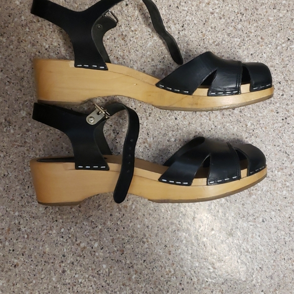 Size 8 Swedish black Hasbeens - Picture 5 of 5